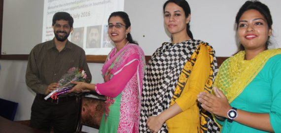 Seminar on Career Opportunities in Journalism organized at KNCW