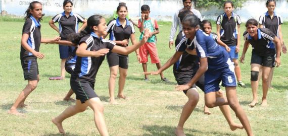 KNCW girls’ champions in Kabaddi