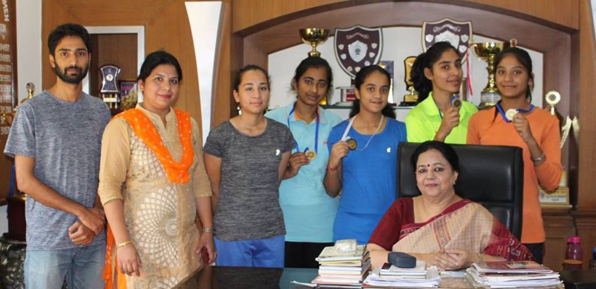 KNC students bag medals