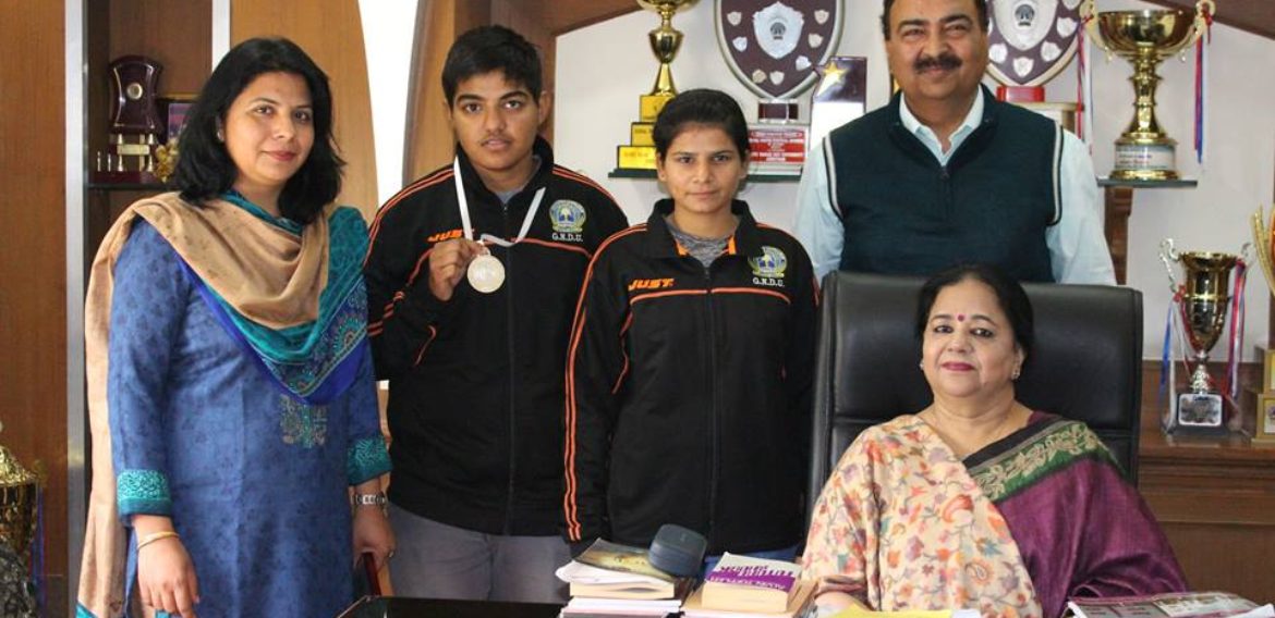 KNCW students bag medals in Inter College Kick boxing championship