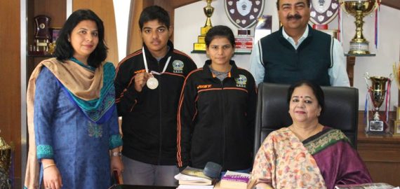 KNCW students bag medals in Inter College Kick boxing championship