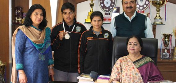 KNCW students bag medals in Inter university wushu
