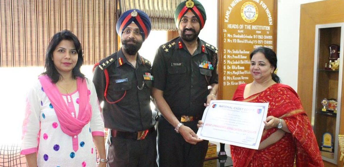 KNC honoured by NCC