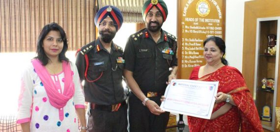 KNC honoured by NCC