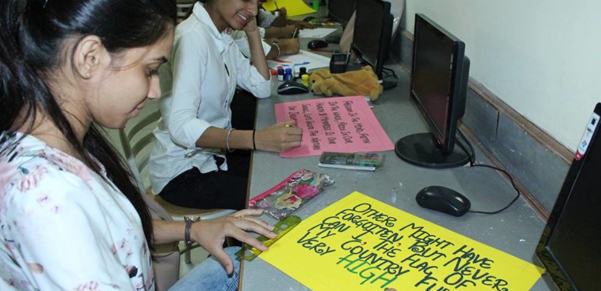 KNCW organizes Aptitude test and Poster Making competition