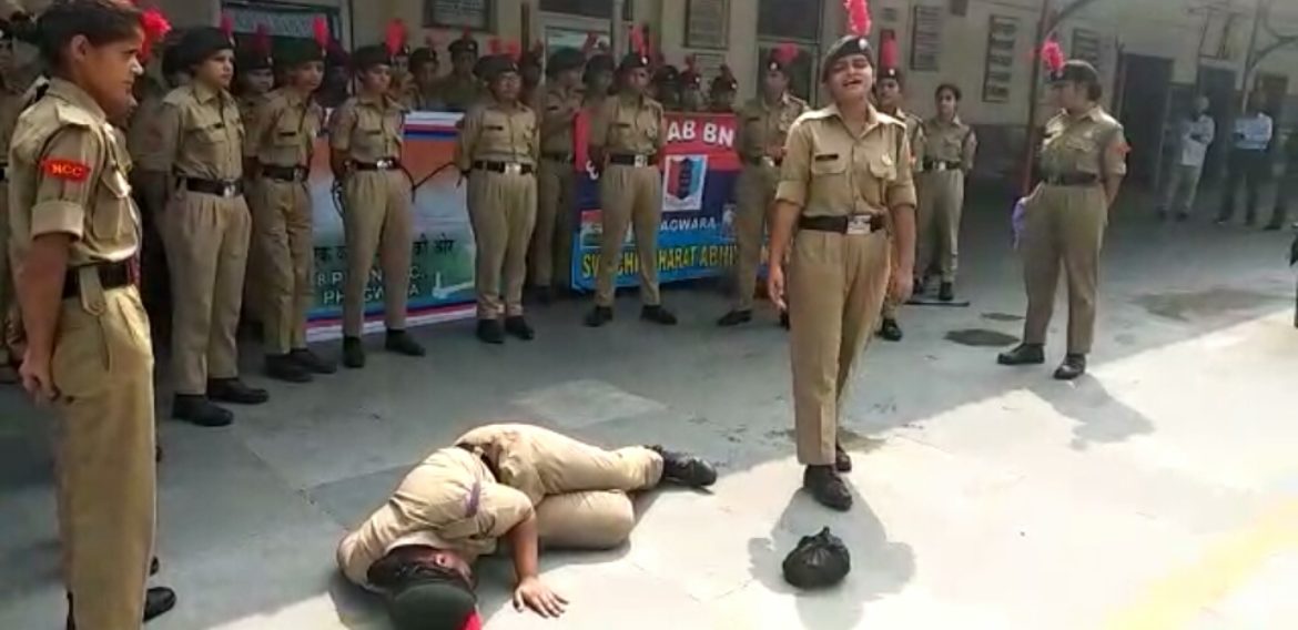 ‘Nukkad Natak’ performed by ‘NCC’ Cadets of KNCW