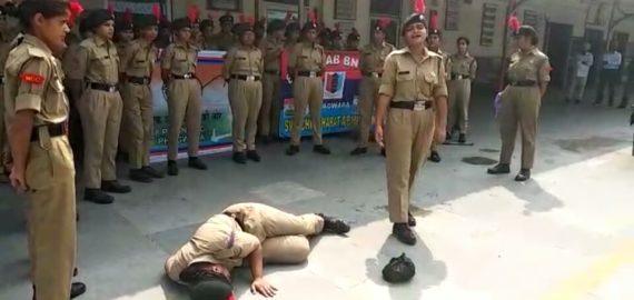 ‘Nukkad Natak’ performed by ‘NCC’ Cadets of KNCW