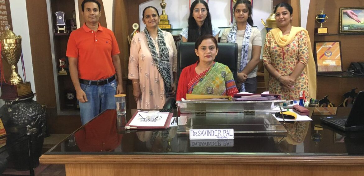 Students of Kamla Nehru College for Women Phagwara bagged  positions in Competition