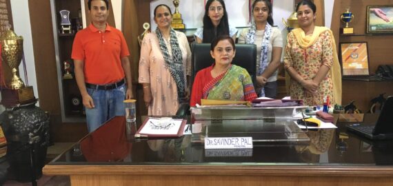 Students of Kamla Nehru College for Women Phagwara bagged  positions in Competition