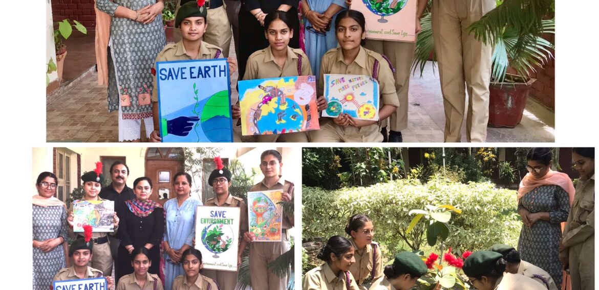Environment Day was celebrated by NCC wing at kncw