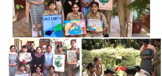 Environment Day was celebrated by NCC wing at kncw