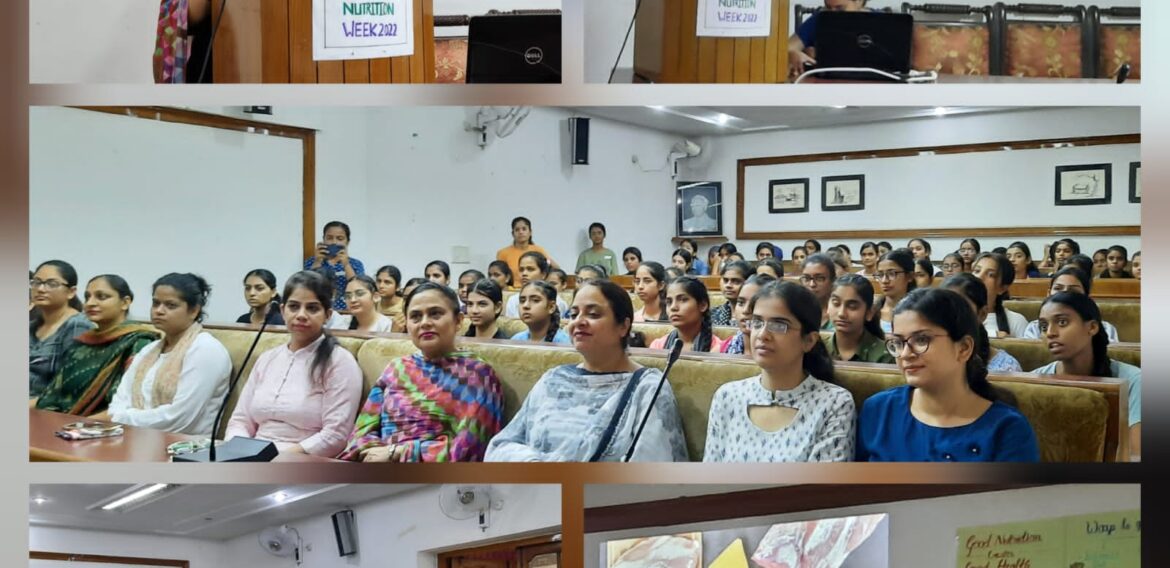 KNCW organised a seminar on ‘Diet and Nutrition’ under National Nutrition Week 2022