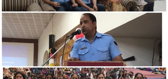 NCC Wing of KNCW organised a lecture by Air Force “Agnivayu” scheme under the Agnipath Yojana