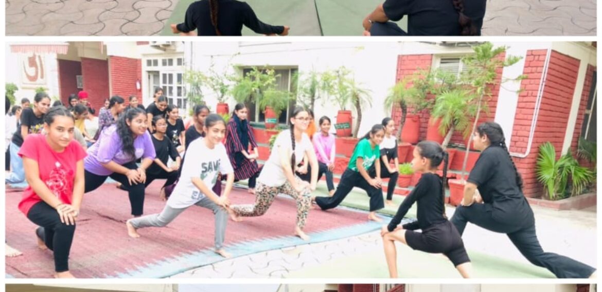 NSS UNIT and NCC WING of KNCW CELEBRATE INTERNATIONAL YOGA DAY