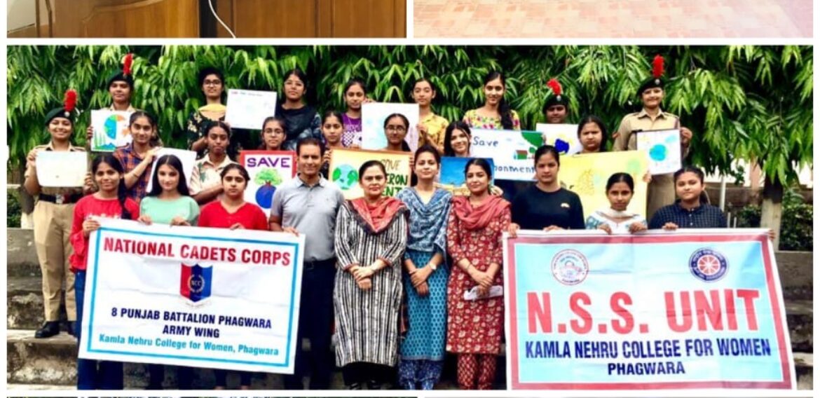 NSS UNIT and NCC Wing Celebrate ‘ WORLD ENVIRONMENT DAY’