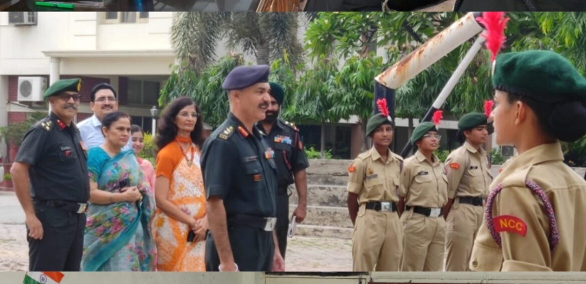 Brig Ajay Tewari and Commanding Officer NS Sidhu visited KNCW