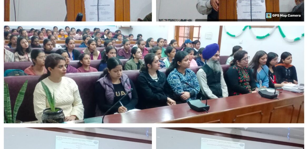 Seminar on Canadian Education in Collaboration with Guru Nanak Institute of Global Studies, Canada