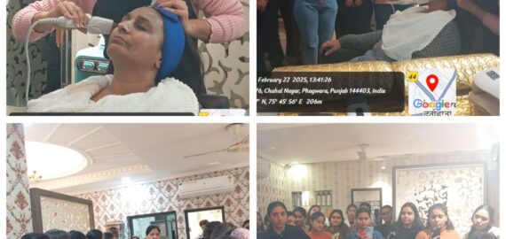 Beyond the Classroom: Kamla Nehru College Students Explore the Beauty Industry