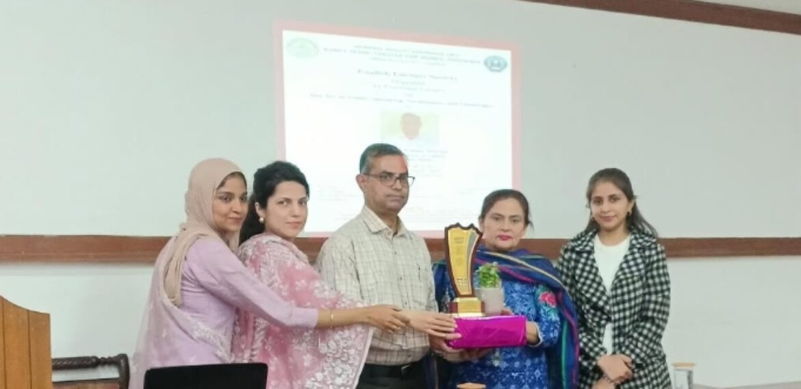 An Extension lecture on ‘The Art of Public Speaking: Techniques and Challenges