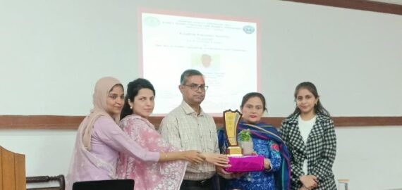 An Extension lecture on ‘The Art of Public Speaking: Techniques and Challenges