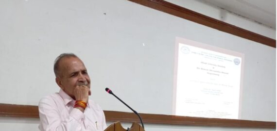 An Extension Lecture on ‘Indian Knowledge System: Moral Education from the Vedas’