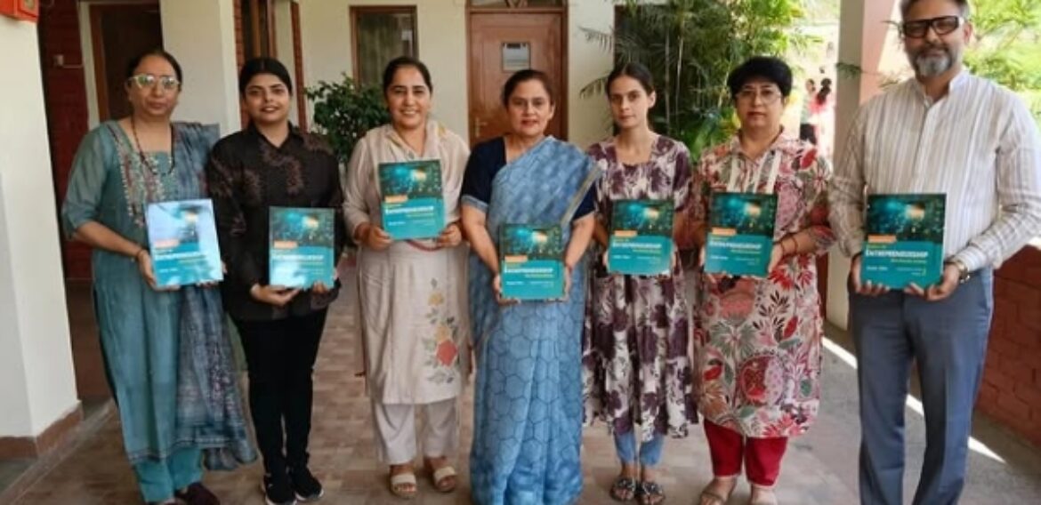 A Book Releases on Entrepreneurship for Class 12 Students