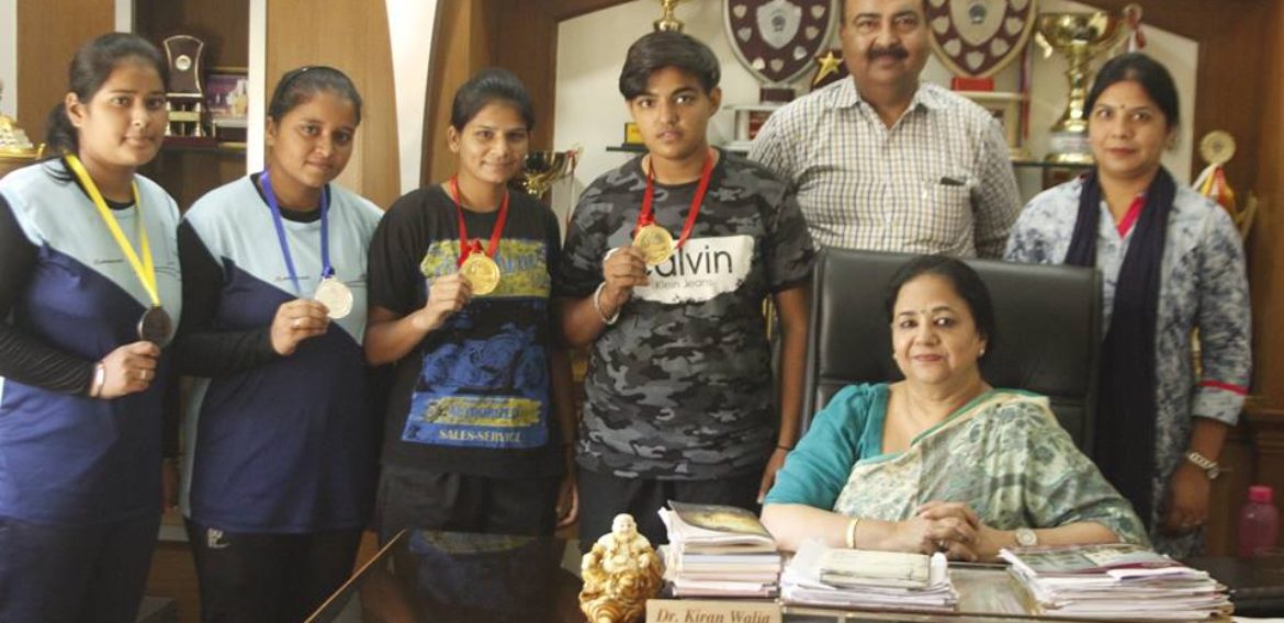 KNCW students bag medals in Senior Punjab State Wushu Championship