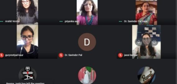 Dept of home science and NSS in collaboration with IQAC organised a webinair to celebrate poshan pakhwara