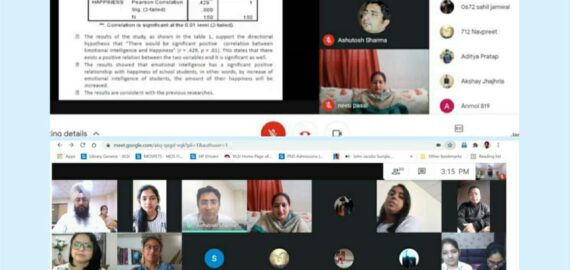 Dr. Neeti from KNCW honoured as a chairperson at International Conference