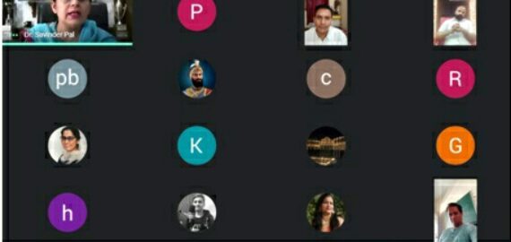 Department of music organized a webinar on the topic “CAREER OPPORTUNITIES IN THE SUBJECT OF MUSIC-VOCAL”