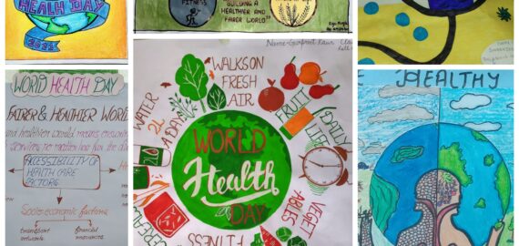 WORLD HEALTH DAY CELEBRATED AT KAMLA NEHRU COLLEGE FOR WOMEN, PHAGWARA…….