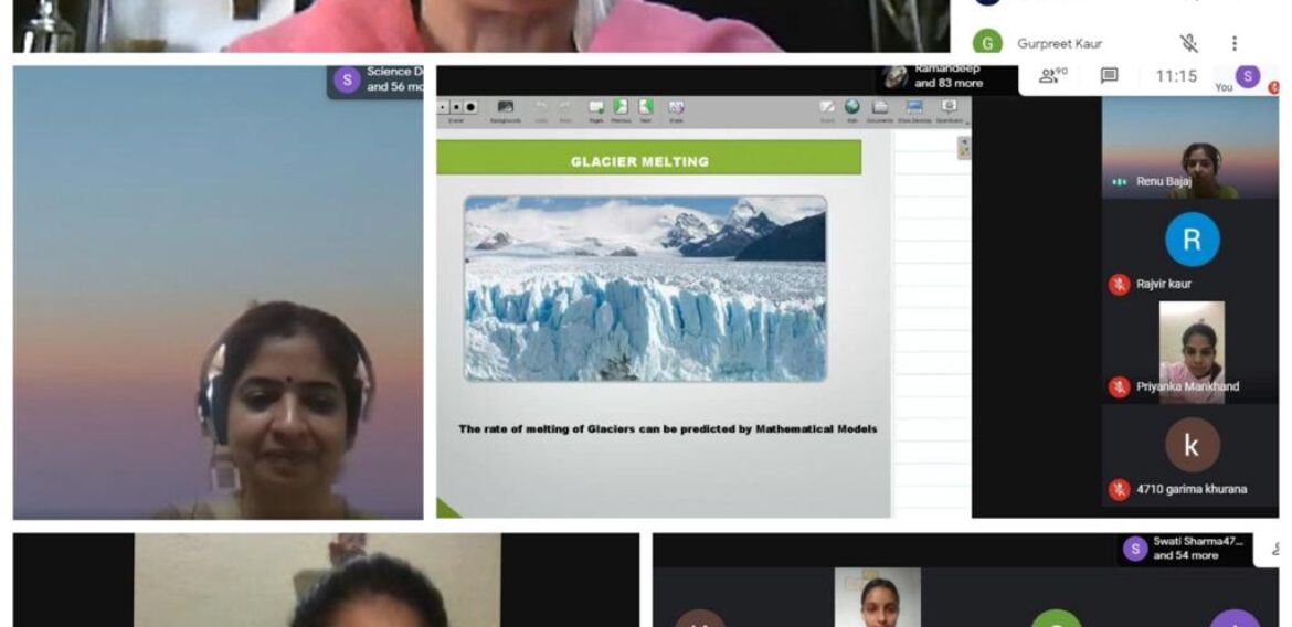 An online webinar on the topic ‘MATHEMATICAL MODELLING WITH DIFFERENTIAL EQUATIONS’