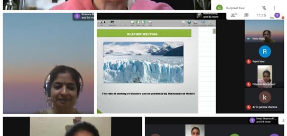 An online webinar on the topic ‘MATHEMATICAL MODELLING WITH DIFFERENTIAL EQUATIONS’
