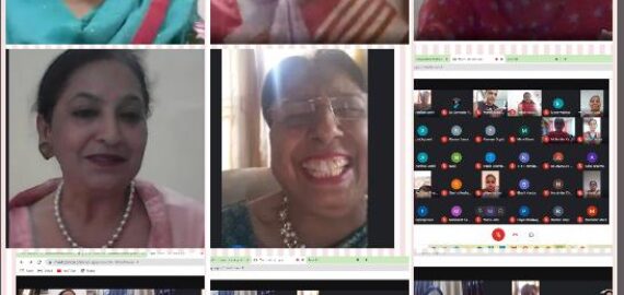 Webinar organized by KNCW,Phagwara on the birth anniversary of Shri Guru Tegh Bahadur Ji