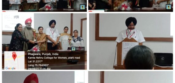 Kamla Nehru College for Women, Phagwara Launches book title ‘Azadi De Dharu Tare’