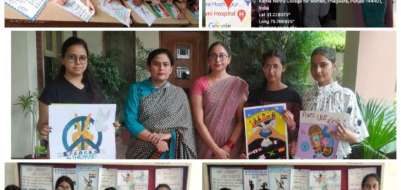 Various competitions organised at KNCW on the occasion of Gandhi Jayanti and Lal Bahadur Shastri Jayanti