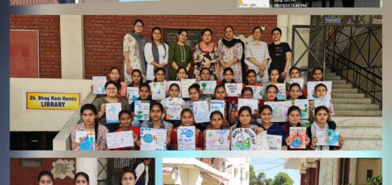 Department of Sciece, Kamla Nehru College for Women, Phagwara celebrated World’s Water Day