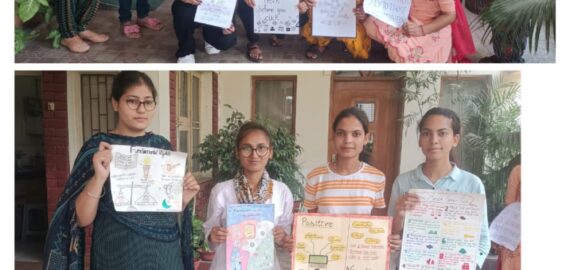 Kamla Nehru College for Women,Phagwara celebrated ‘National Press Day’