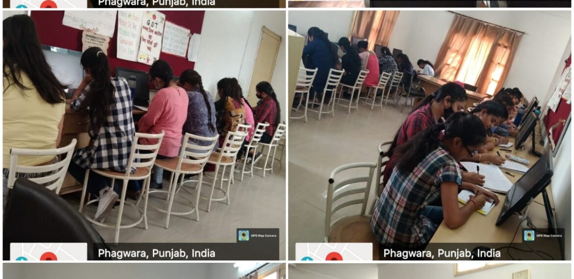 Essay writing competition on ” Recent Labor laws in India”organized by Department of Economics, in Kamla Nehru College for women, Phagwara