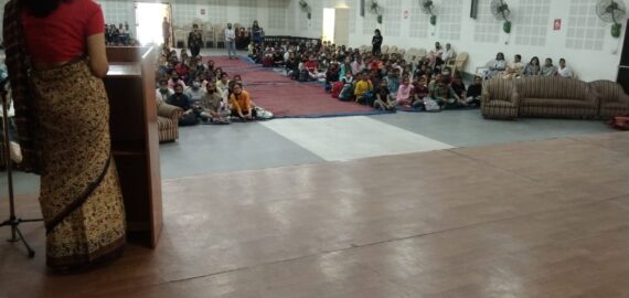 Special lecture on “Benefits of Wheat Grass Juice”