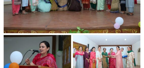 Kamla Nehru Junior College organised a Freshers Party for Class XI