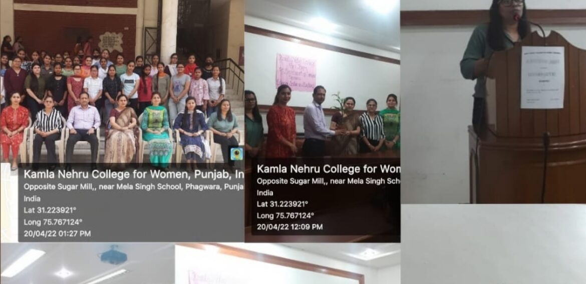 PG Dept of Commerce and Management organized a Guest lecture on Banking