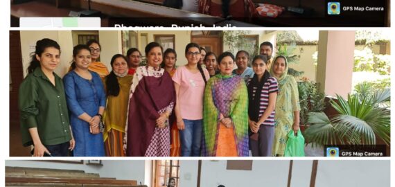 Parent-Teacher Meeting at Kamla Nehru Junior College for Women, Phagwara