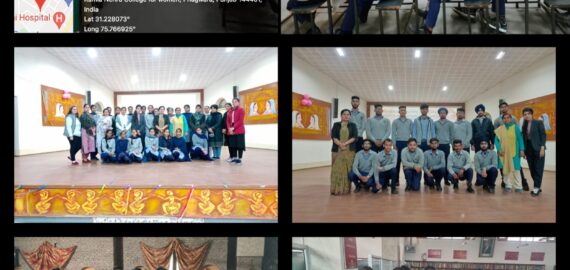 School Students visit KNCW, Phagwara