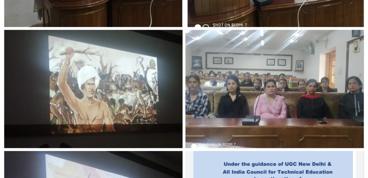 Kamla Nehru College celebrated ‘Janjatiya Gaurav Diwas’