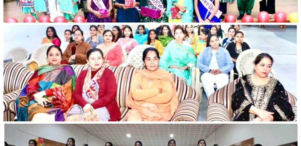 Farewell party and Shubhashish at KNJCW, Phagwara