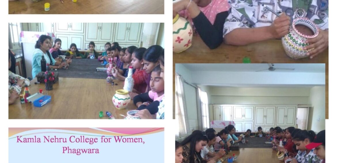 Pot Decoration and Utility Article” competitions at KNCW