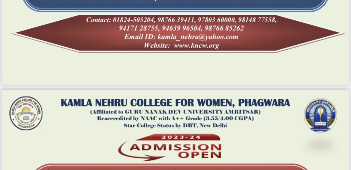 Admission Open(2023-24)