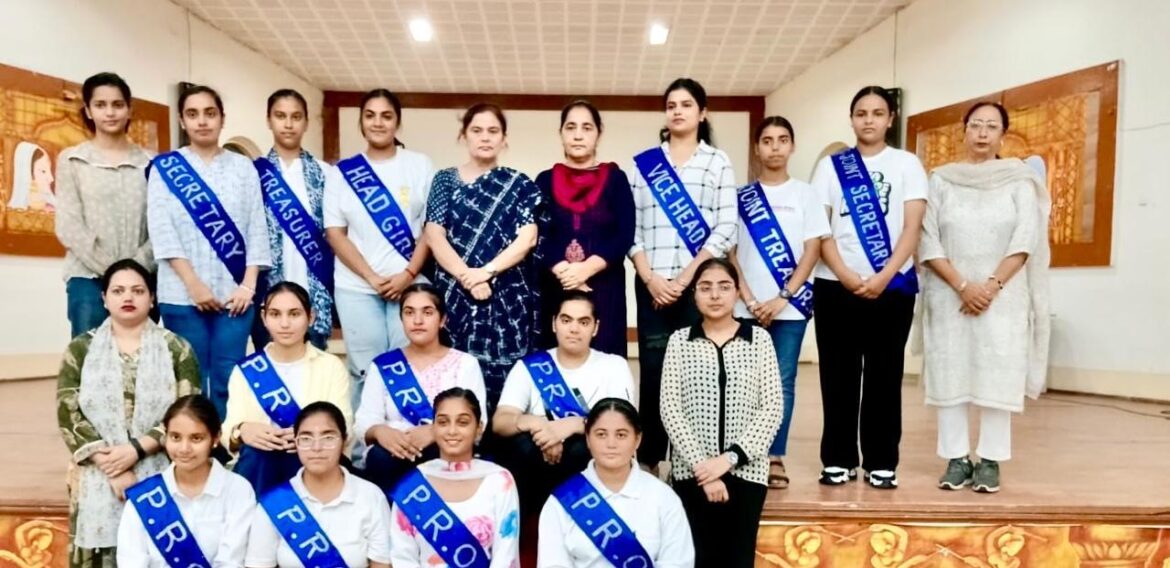 CA Team Formation and Sash Ceremony