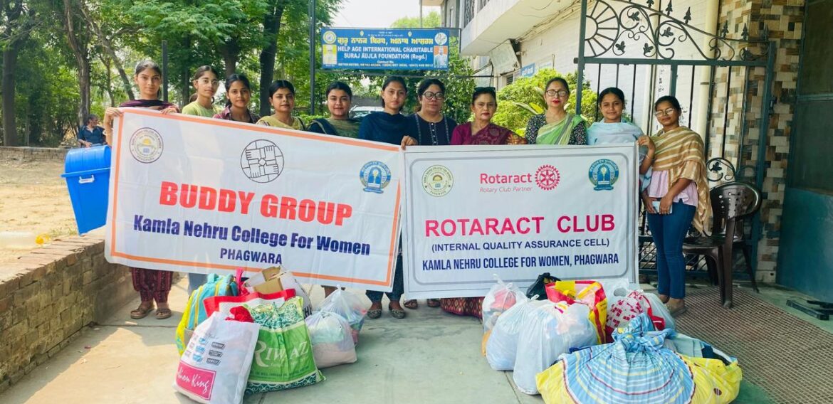 Visit to The Guru Nanak Vridh, Netarheen, Anath Ashram in village Virka